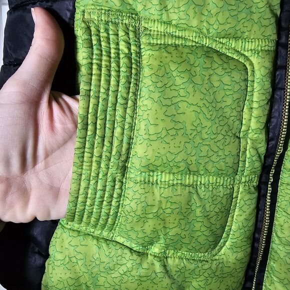 Girl’s COOGI AUSTRALIA WINTER Puffer Jacket COAT SIZE 14-16 Lime Green - Picture 5 of 12